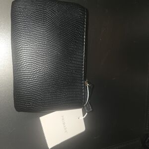 Primark Black Textured Pouch